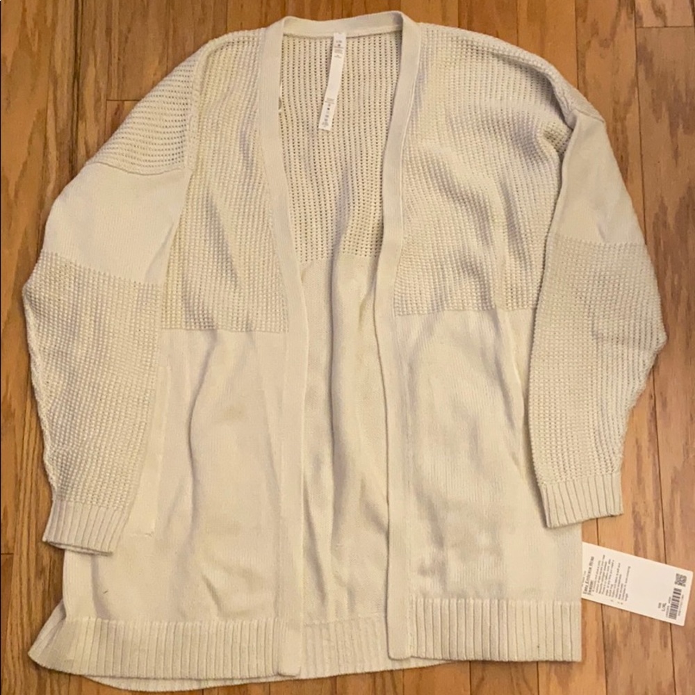 NWT Cream Lululemon Sweater